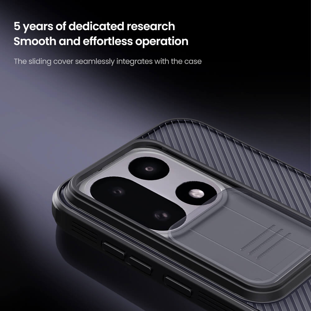 Чехол-крышка NILLKIN для Oneplus 15 (серия CamShield Pro Clear)